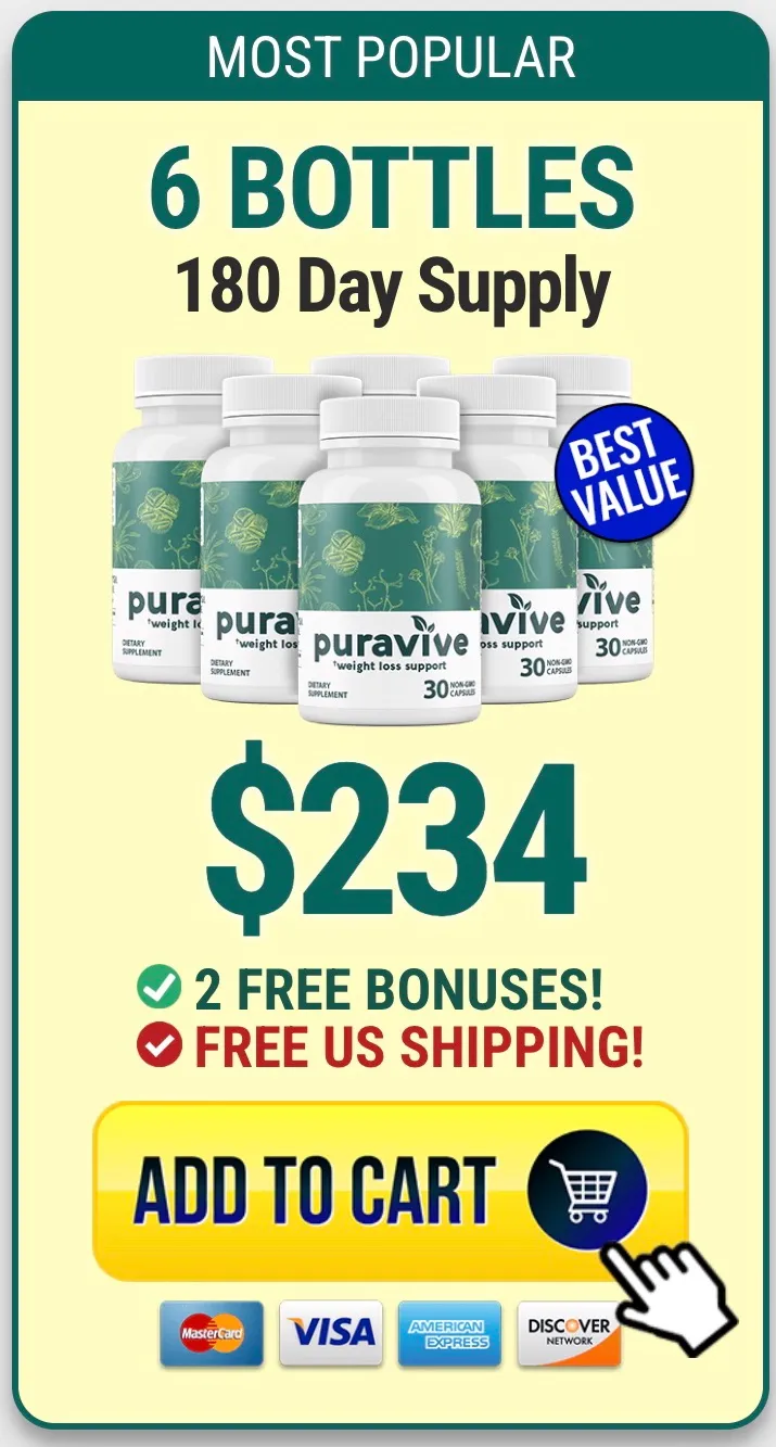 Puravive 6 bottles